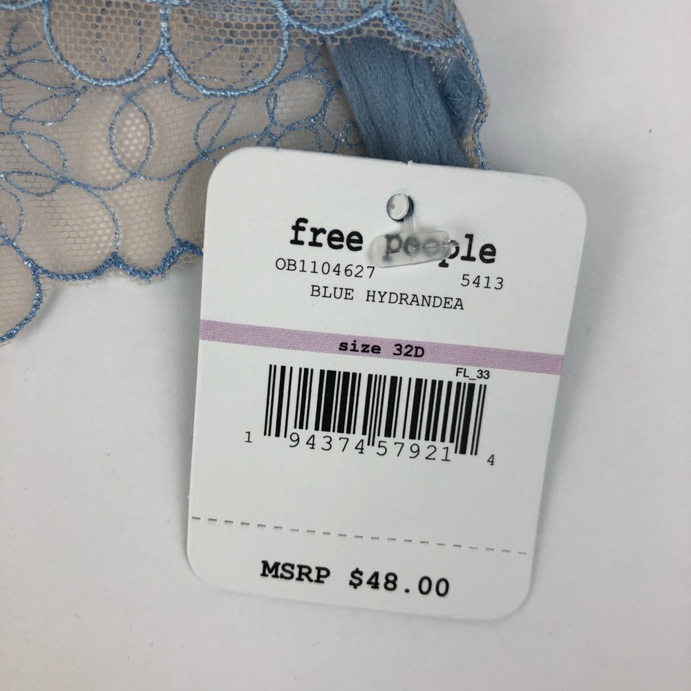 NWT Free People Lucia Lace Underwire Bra - Picture 11 of 11